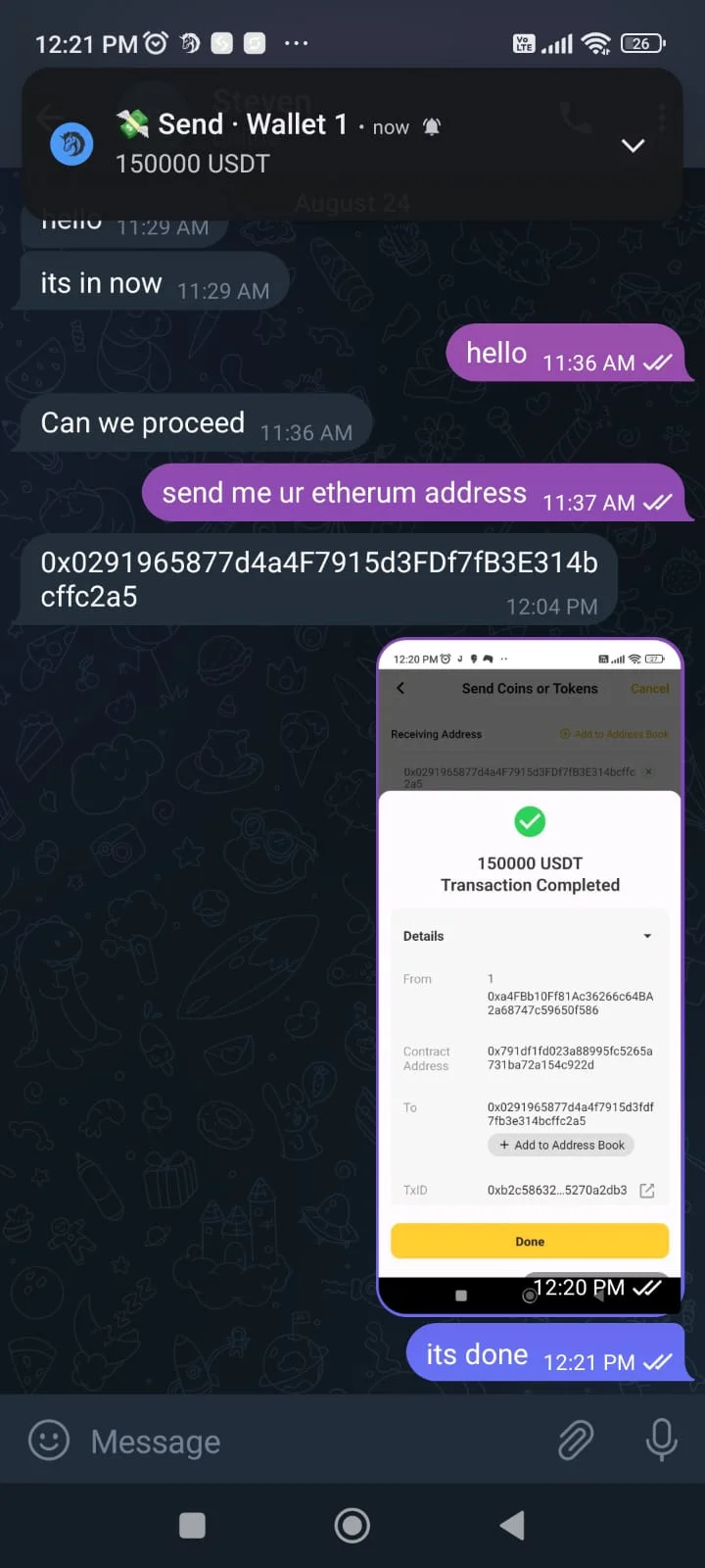 Flast Btc Send